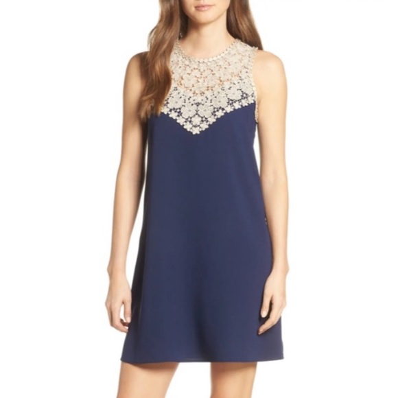 Lilly Pulitzer Navy Shift Dress - Picture 4 of 5